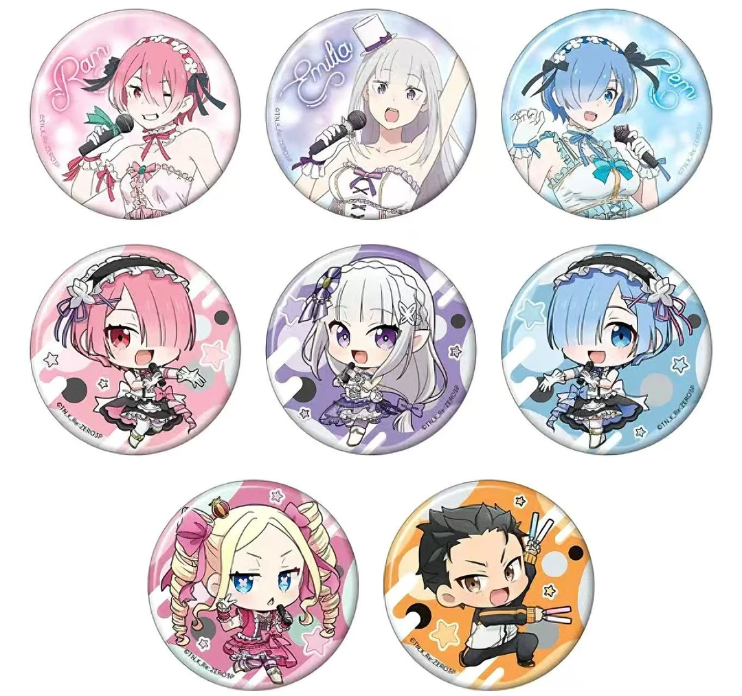 【从零开始的异世界生活】偶像歌手系列徽章代拆