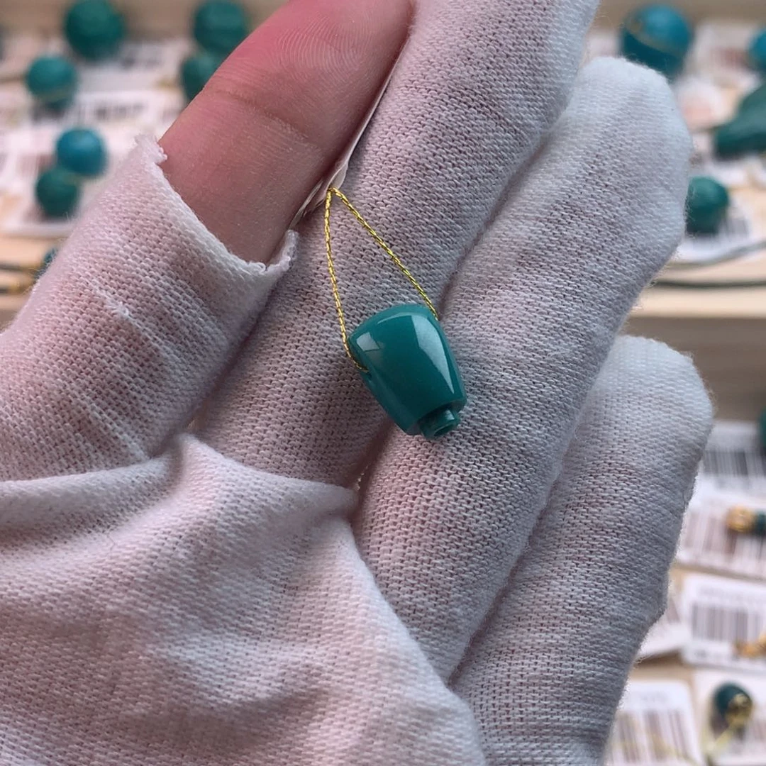 绿松石未镶嵌配饰柯7.5