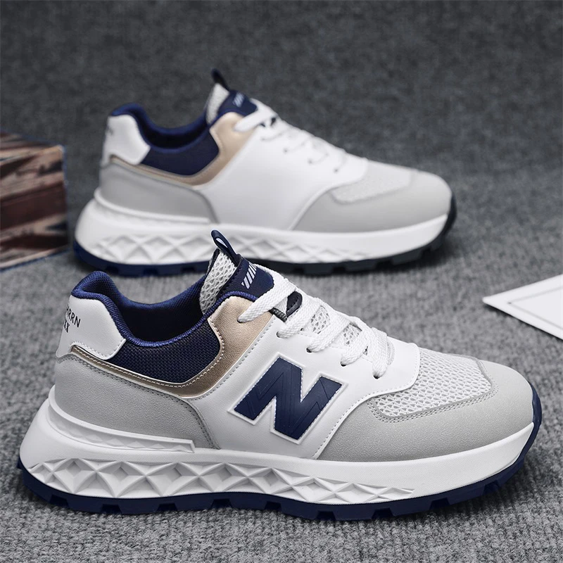 【设计师款】2025年夏季新款男鞋潮流时尚休闲鞋轻便软底跑步运动鞋