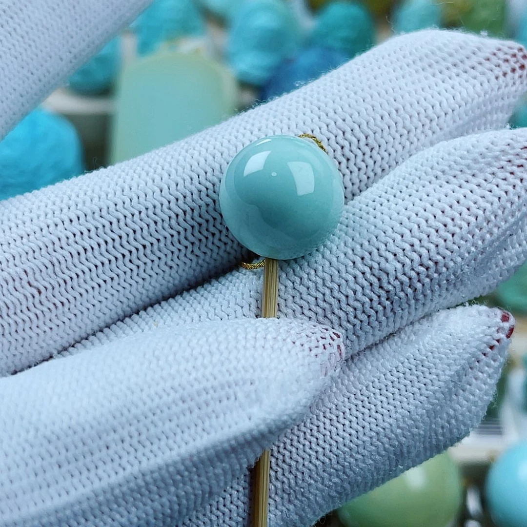 绿松石未镶嵌珠宝奇石配饰14