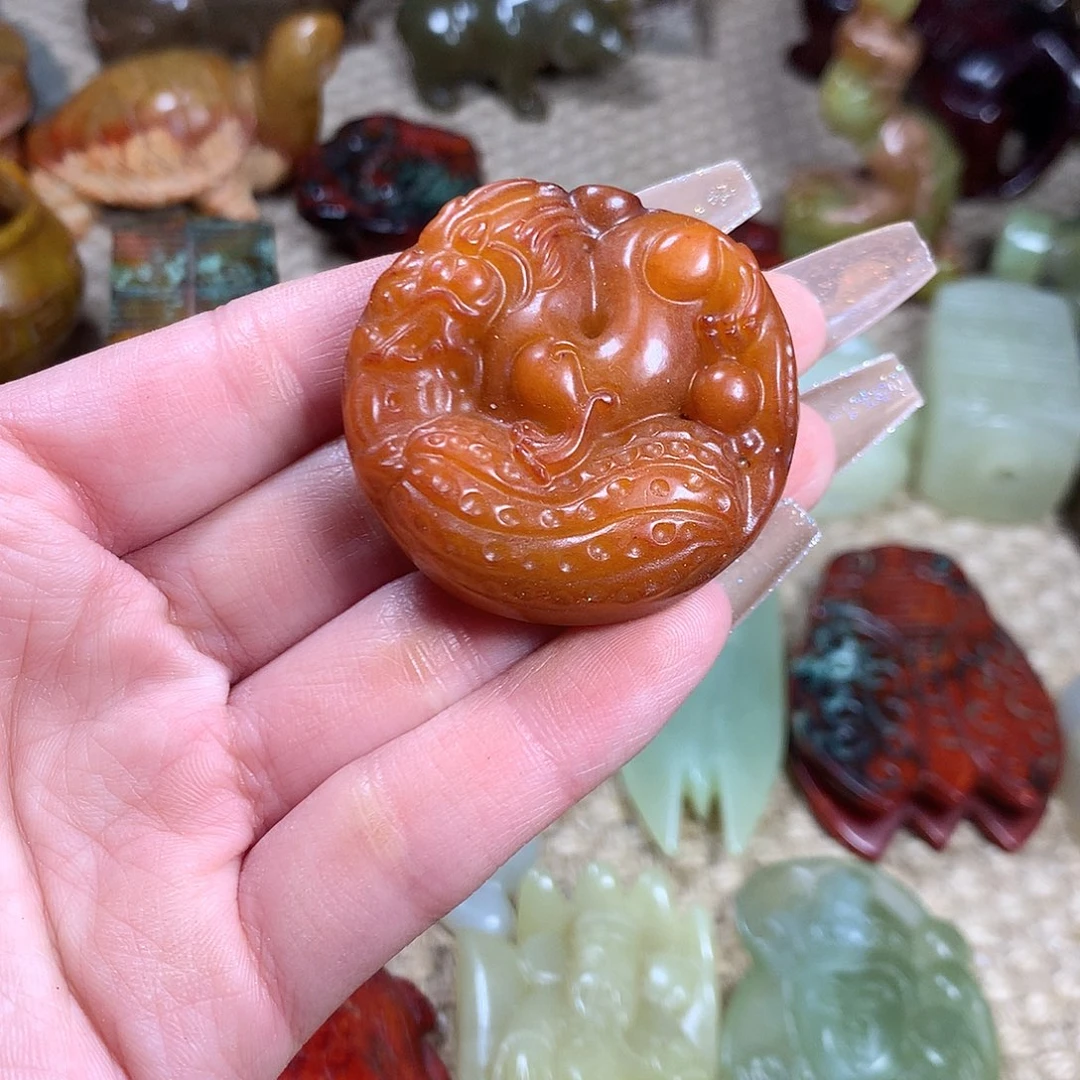 白玉菩提吊坠挂件