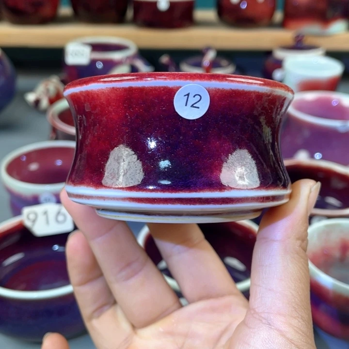 瓷片纯手工制作……微微瑕