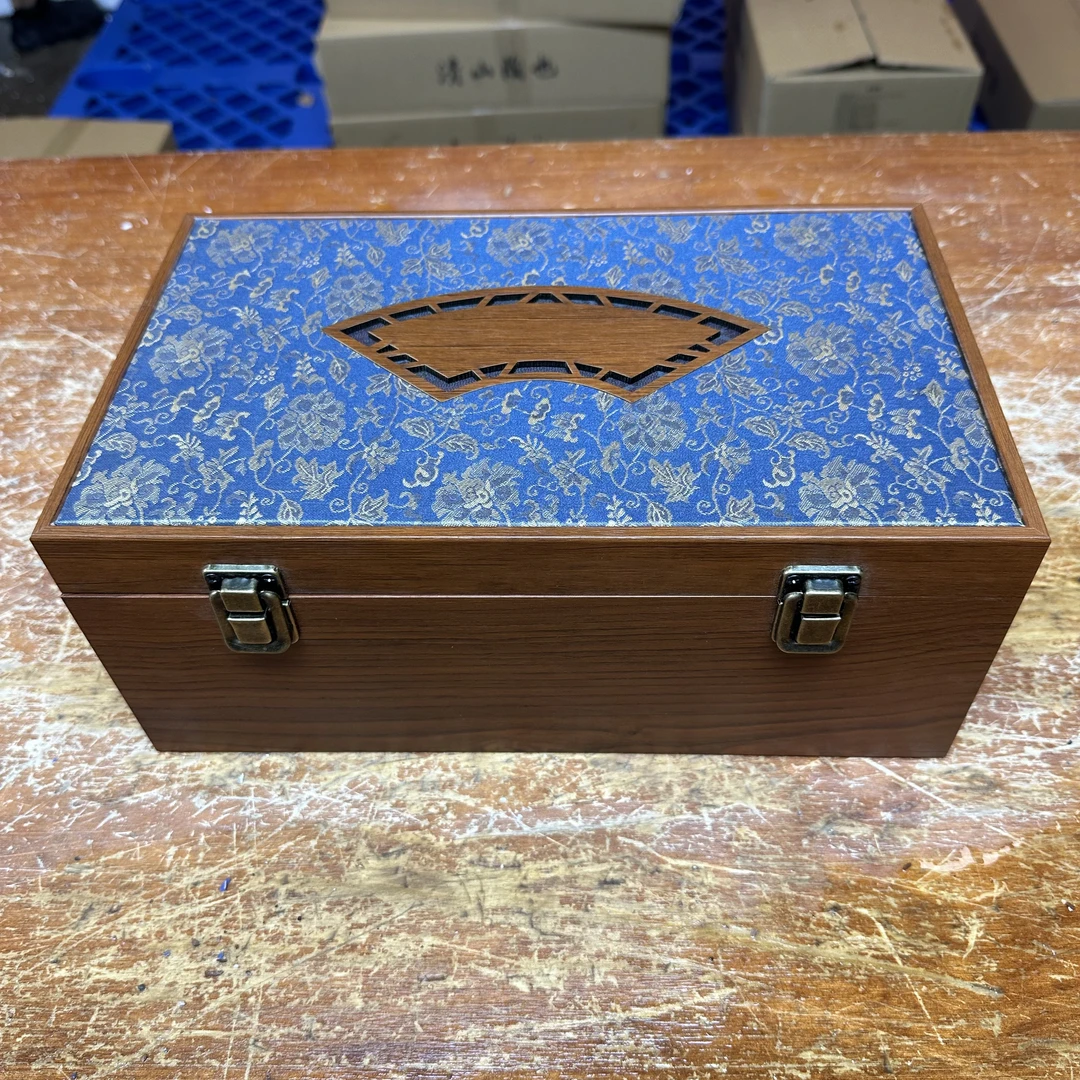 【闪购商品】粗陶山水中式国潮防烫手泡茶器茶杯具（不带图中礼盒）