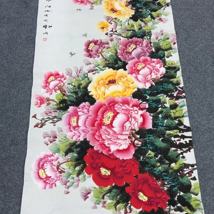 国画宣纸纯手绘字画