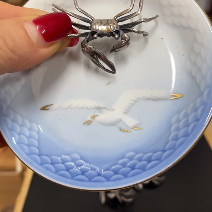 银中古艺术品摆件