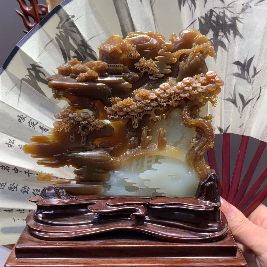 和田玉摆件未镶嵌