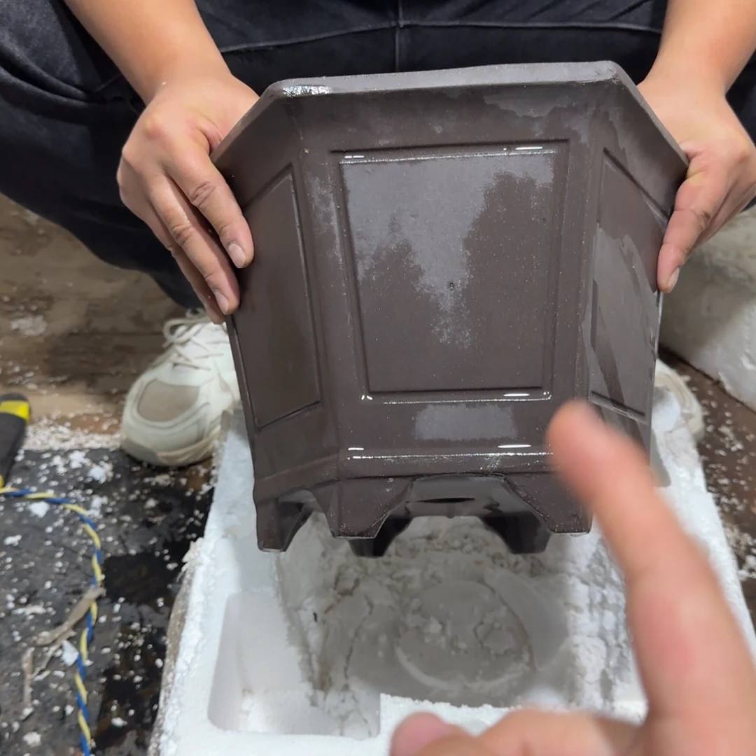 花盆紫砂口径27.23.17口径