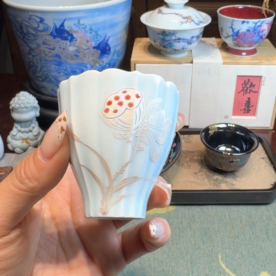 予安荷花闻香随单