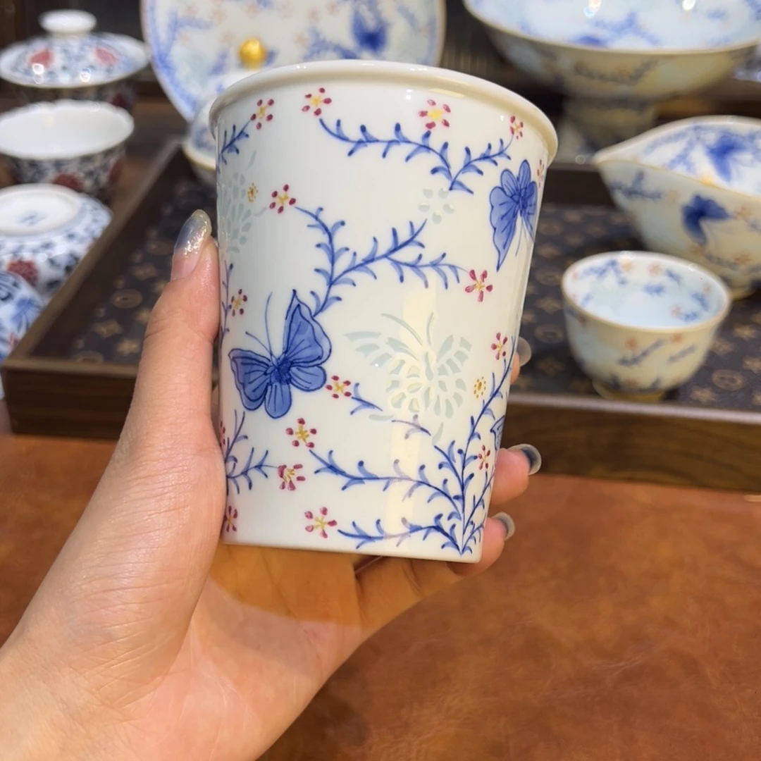 摆件陶瓷景德镇陶瓷茶器百宝箱
