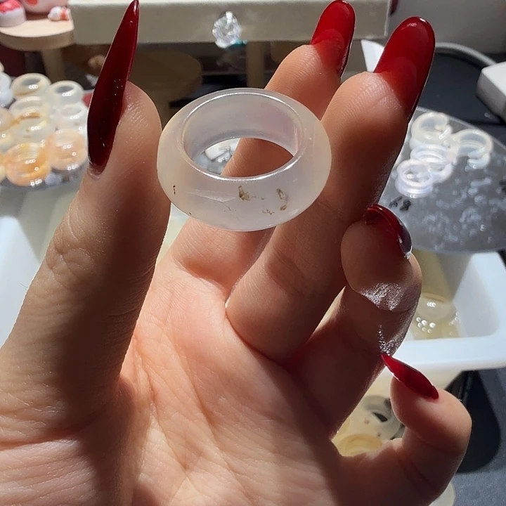 玛瑙/玉髓合金戒指漏款播间看细节不退换