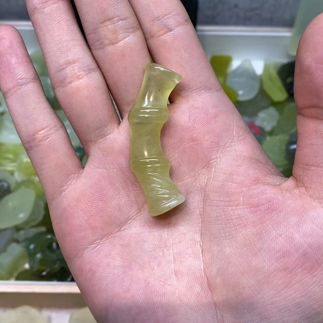 岫玉未镶嵌吊坠(不含链)两单包邮