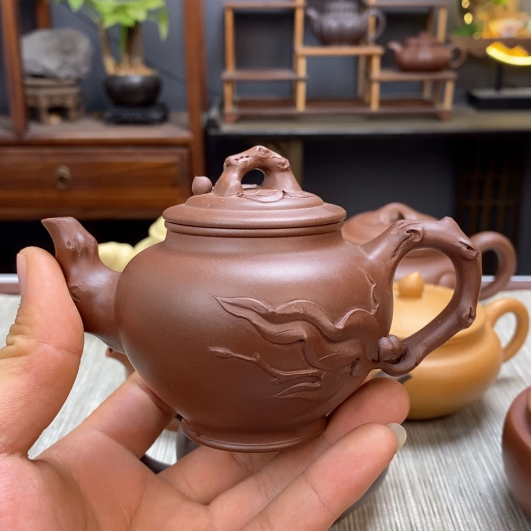 紫泥茶壶容量200毫升