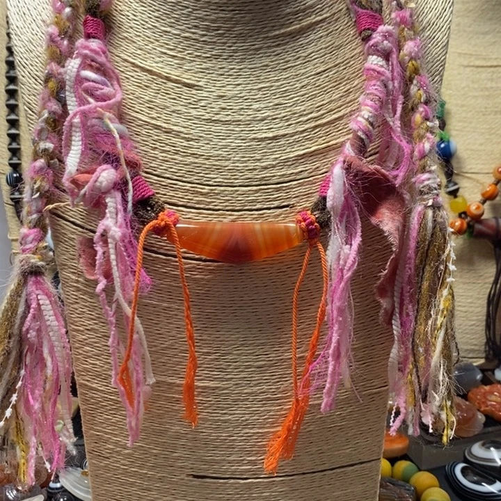 玛瑙/玉髓未镶嵌颈饰