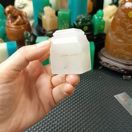 印石寿山石水墨冻