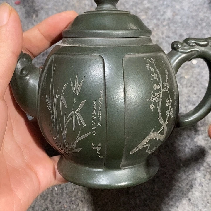 啊***兆茶壶紫砂陶瓷摆件爱好者摆价