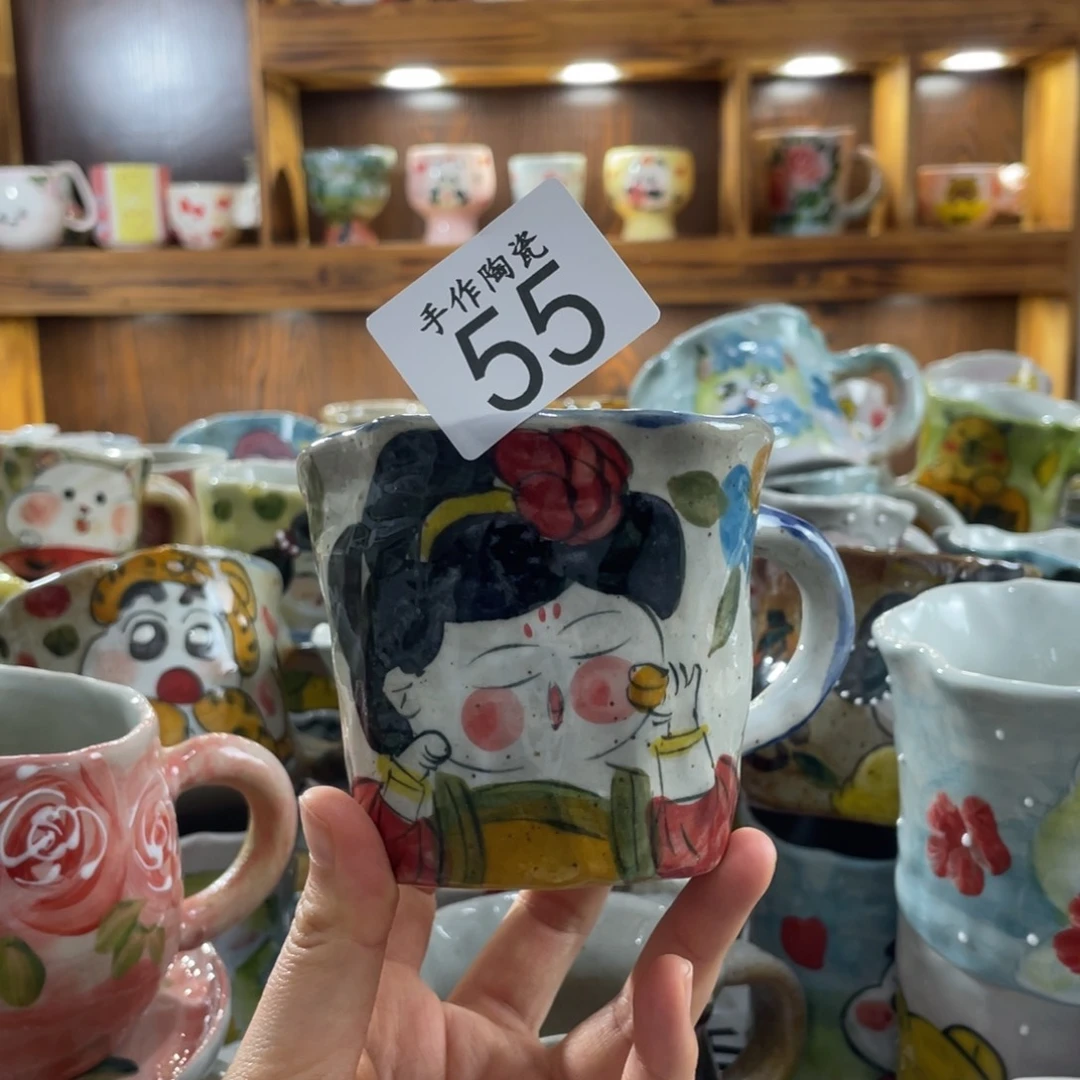 景德镇手工陶瓷咖啡杯55
