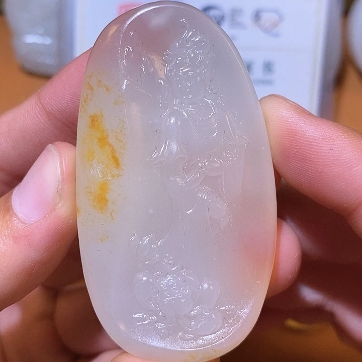 和田玉未镶嵌颈饰L8