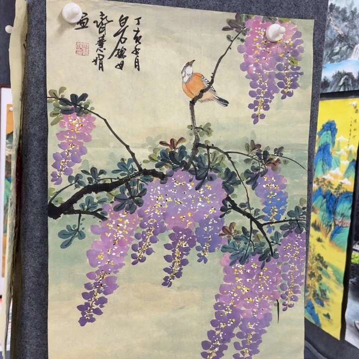 国画68×46手绘画画画画