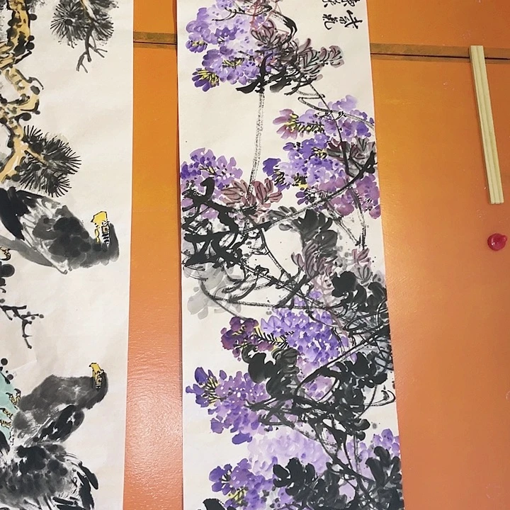 国画张圣敏先生纯手绘作品