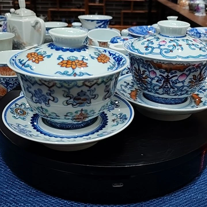 杯阿****饭景德镇陶瓷茶具套装