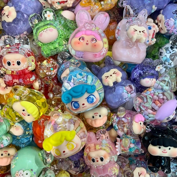 【流沙大乱炖】入油流沙diy饰品车载小摆件