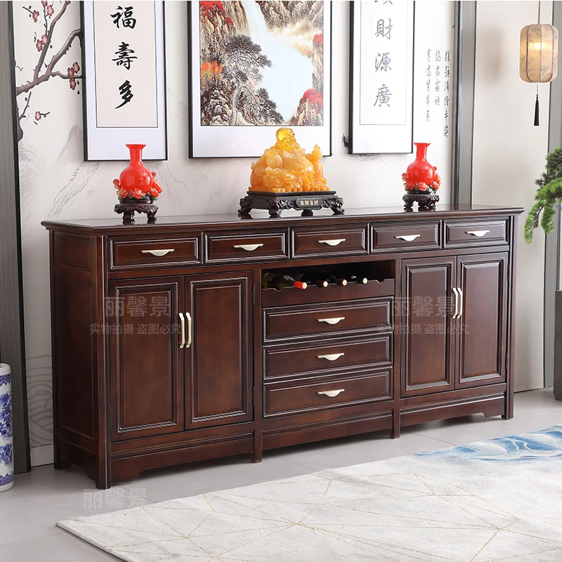 中式实木神台家用堂厅供桌条案农村中堂家具供奉桌全实木靠墙条几