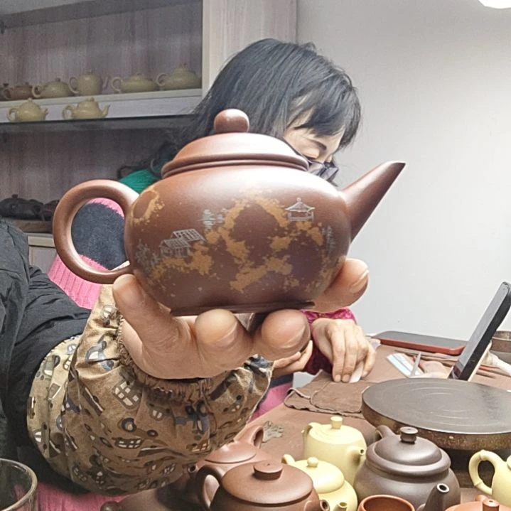 a***a茶壶紫泥宜兴原矿紫砂壶