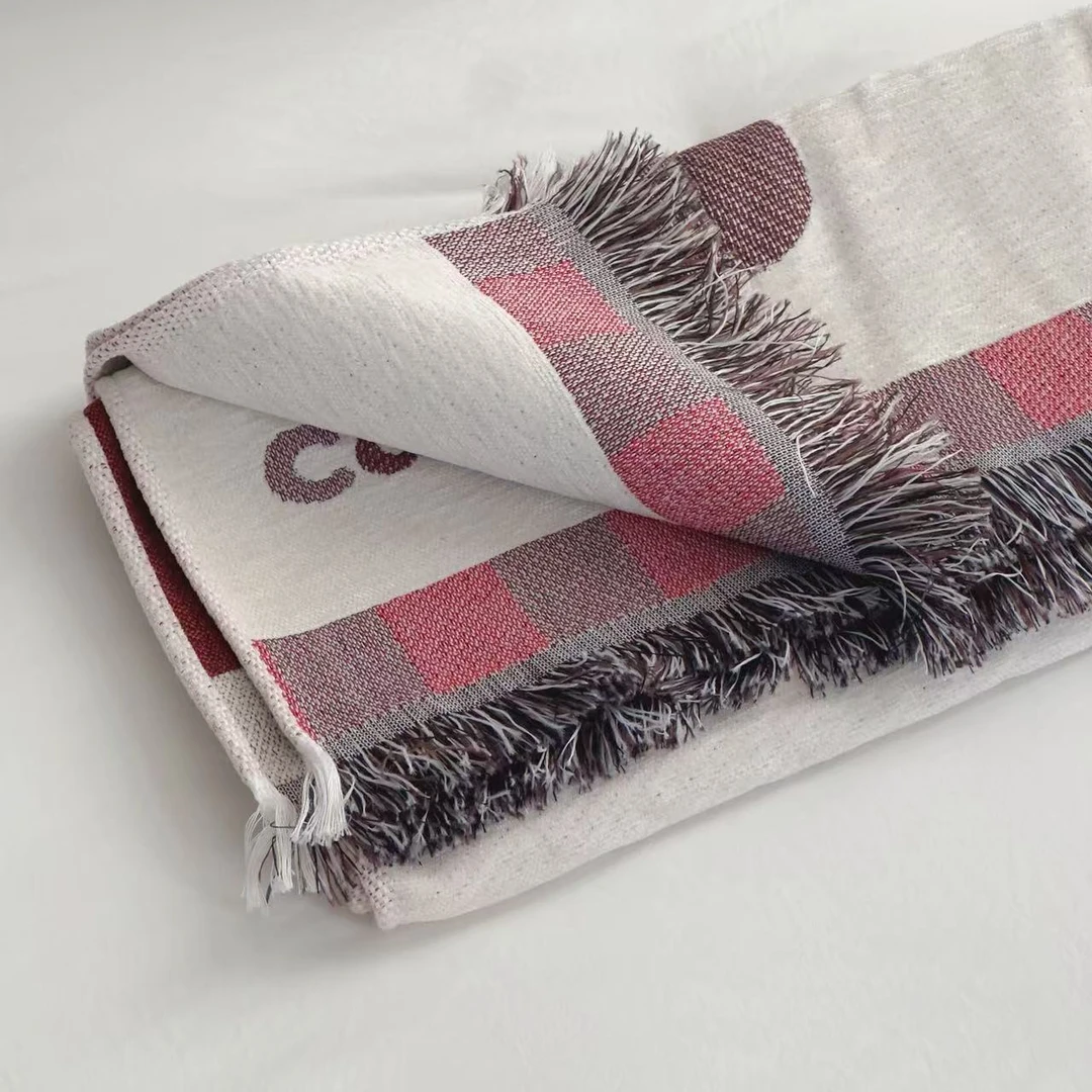 【M.LANG】 流苏沙发垫90*210cm 三只小象