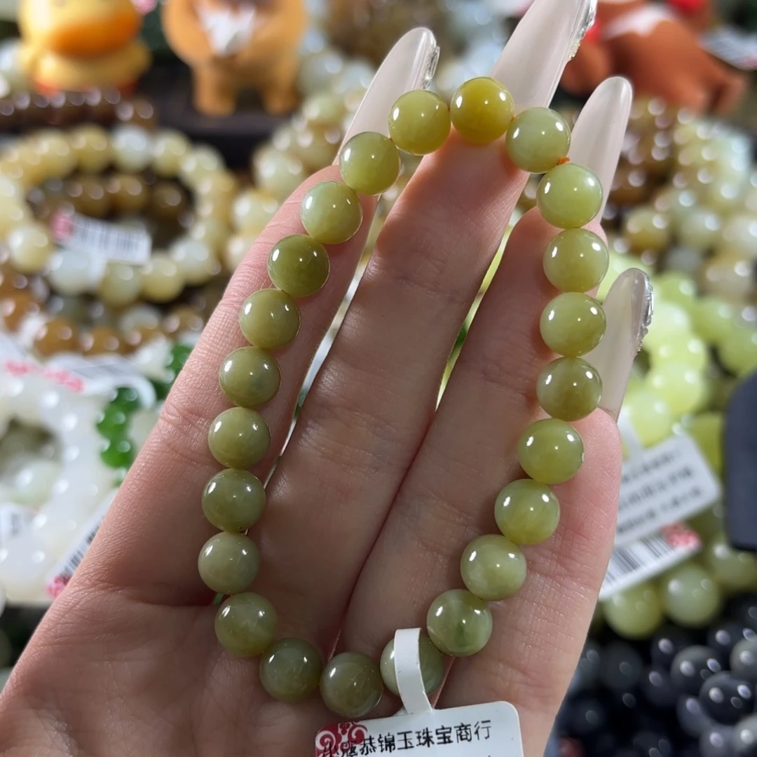 和田玉未镶嵌手链229