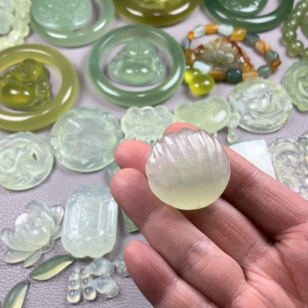 【闪购商品】未镶嵌蛇纹石玉2025新款岫玉