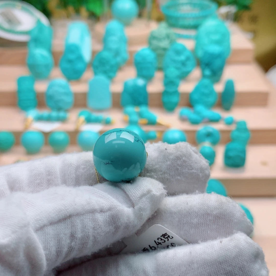 绿松石未镶嵌配饰