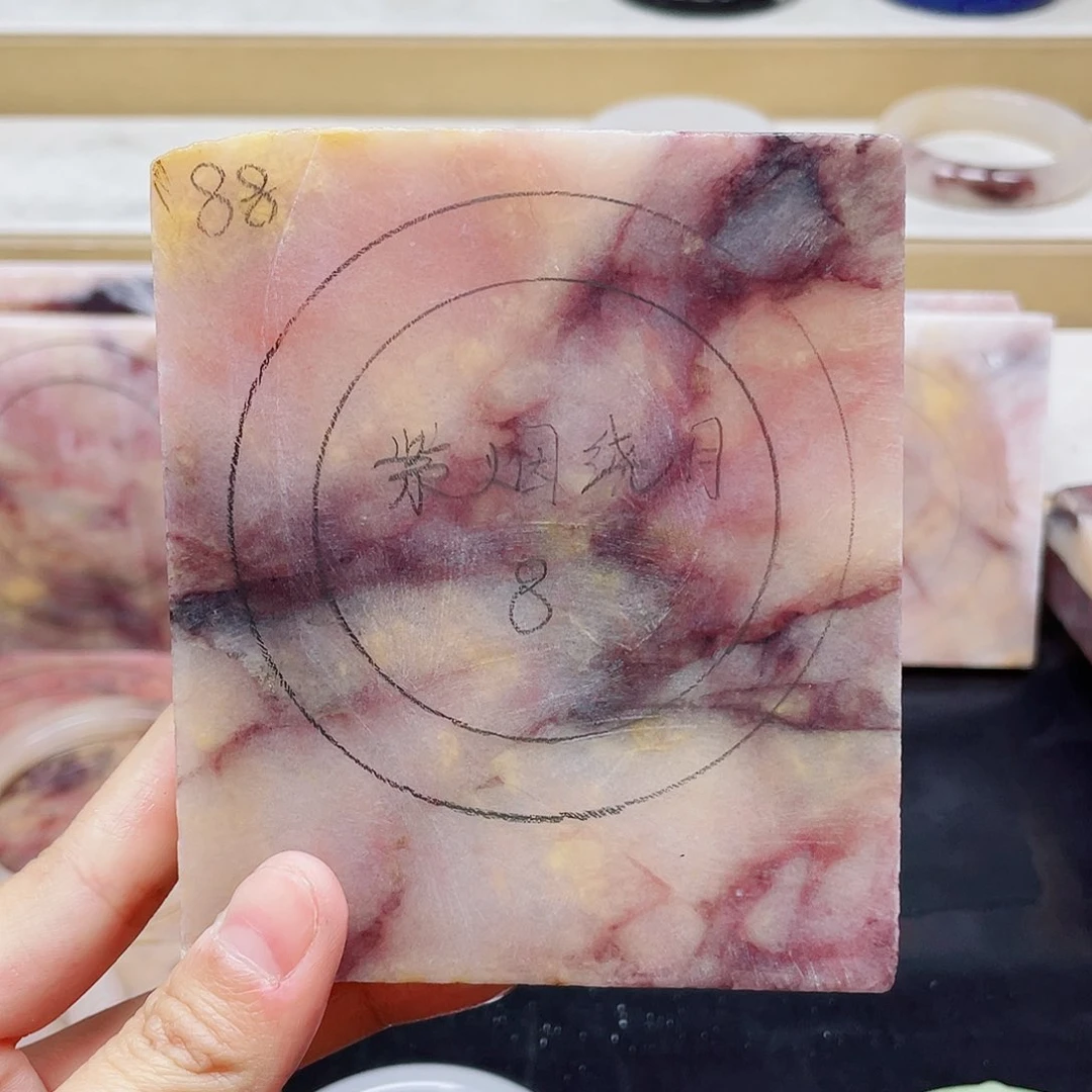 石英质玉手镯未镶嵌定制