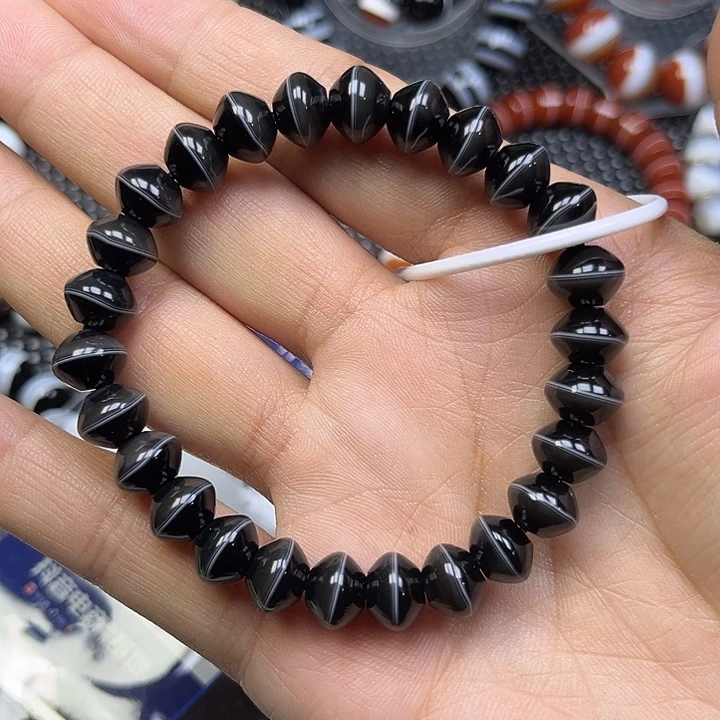 江***墙玛瑙/玉髓未镶嵌手串