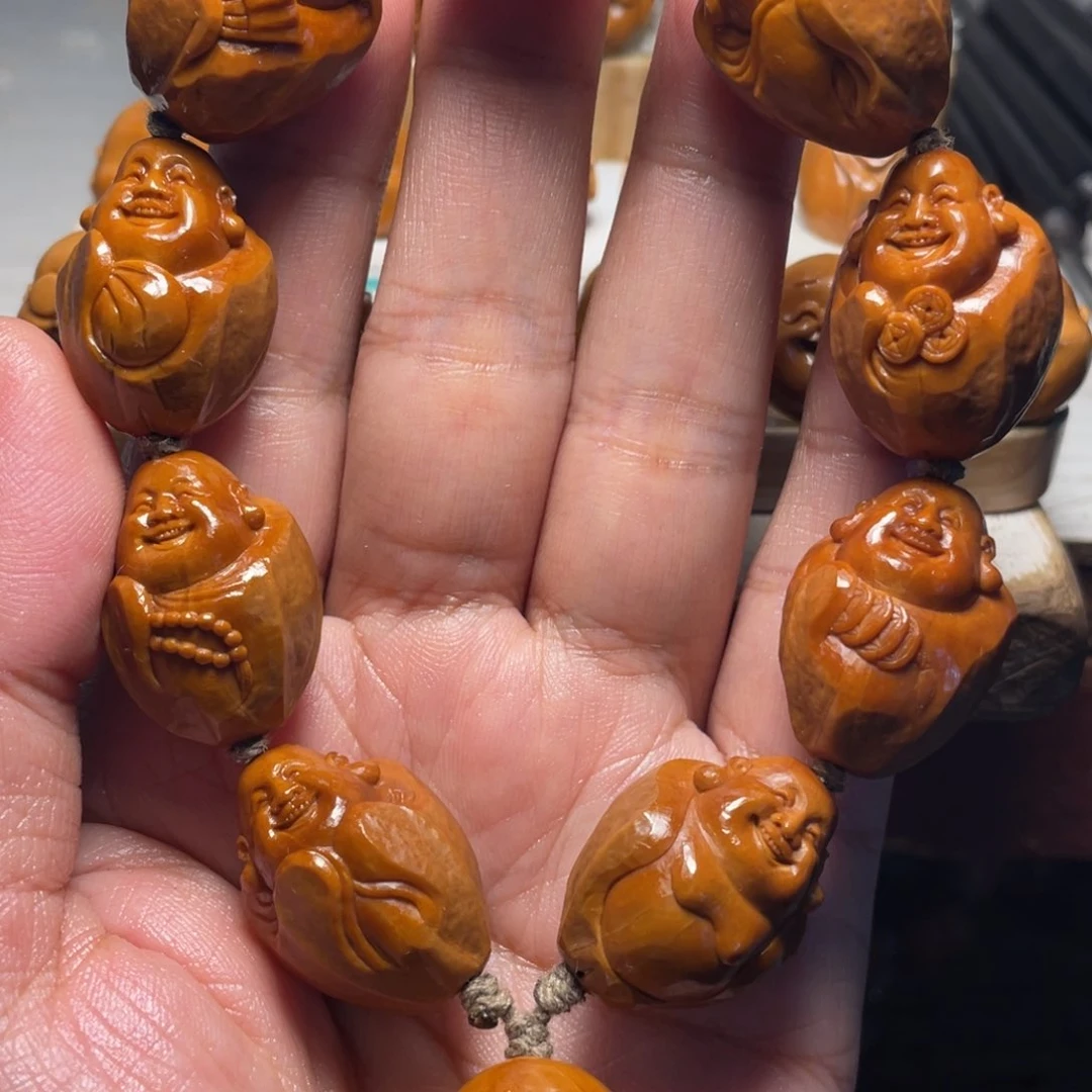橄榄核手串/手链2.0铁核包衣弥勒回血特价