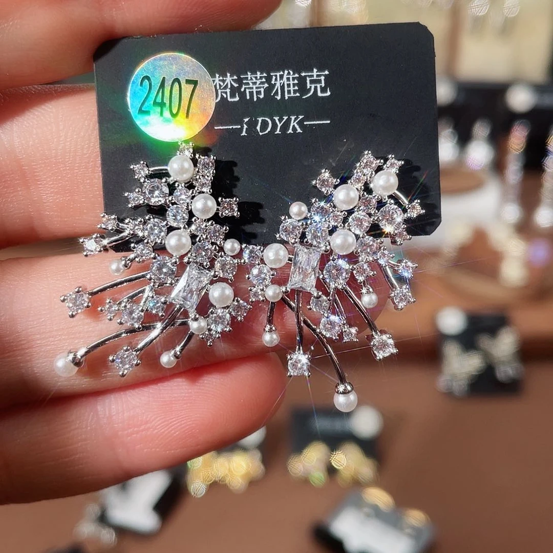 合金925银锆石梵2407