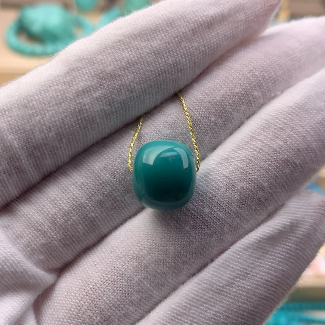 绿松石未镶嵌珠宝奇石11.9*10.6