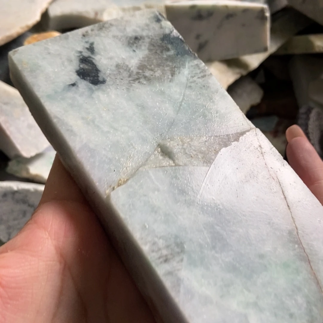 翡翠未镶嵌挂件天然翡翠