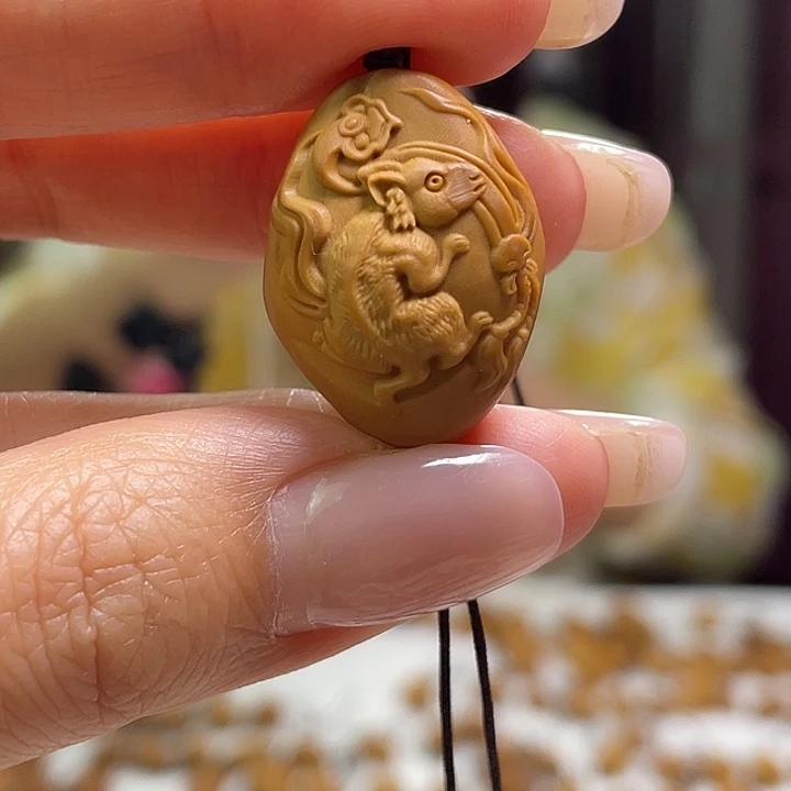 橄榄核吊坠橄榄核