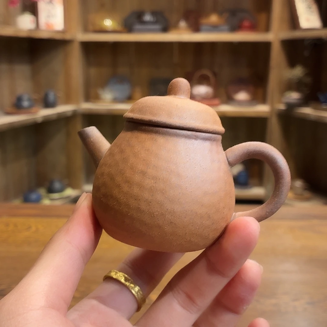 柴烧老岩泥高温茶器皿