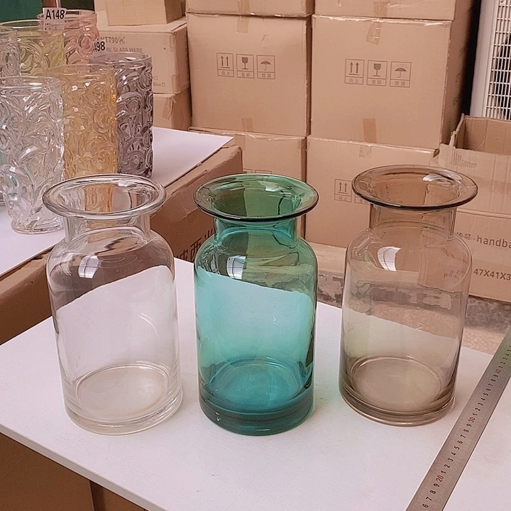 玻璃手工艺品高24.8三选一