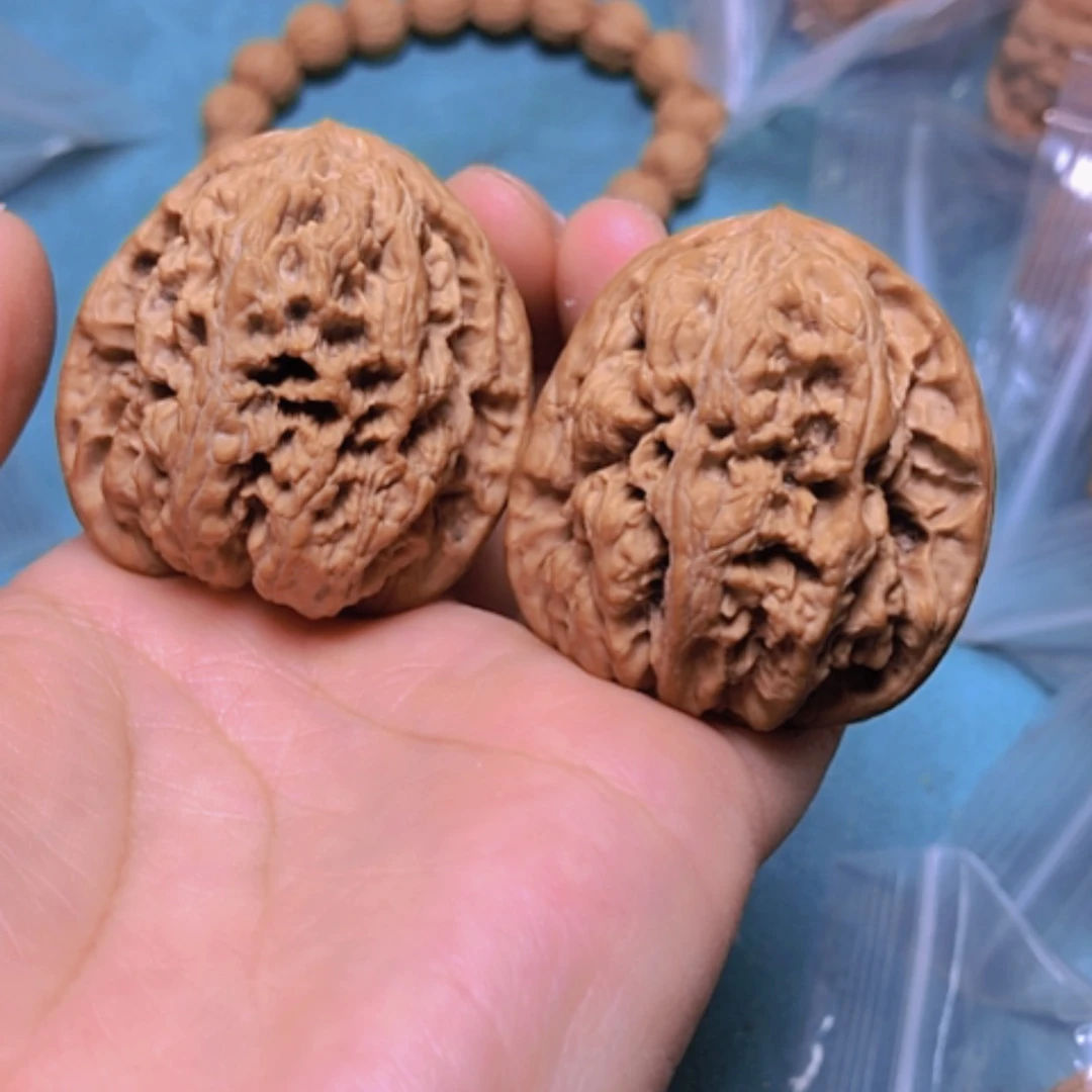 【闪购商品】核桃把件39将军修尖