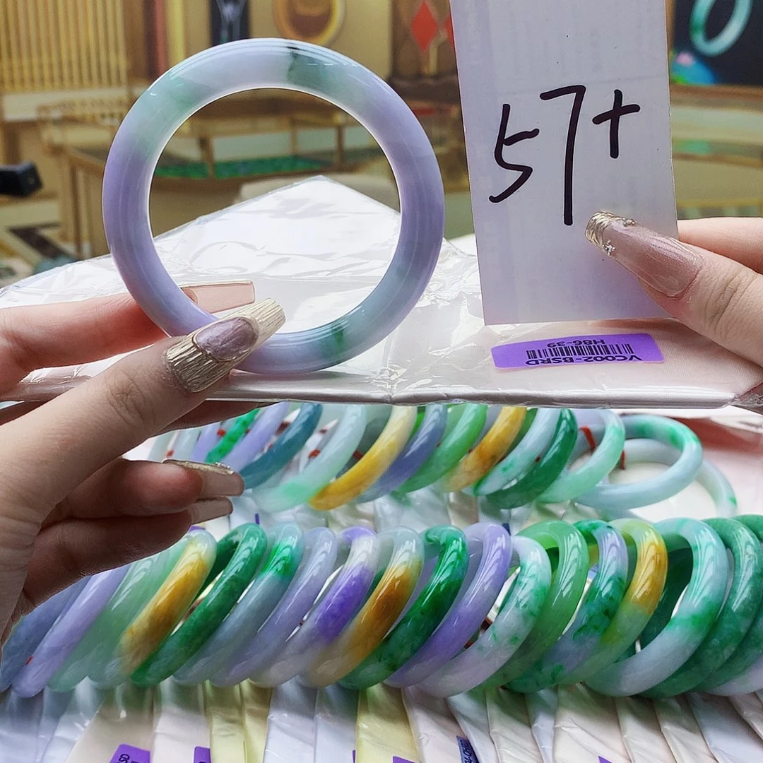 翡翠未镶嵌手镯uuu