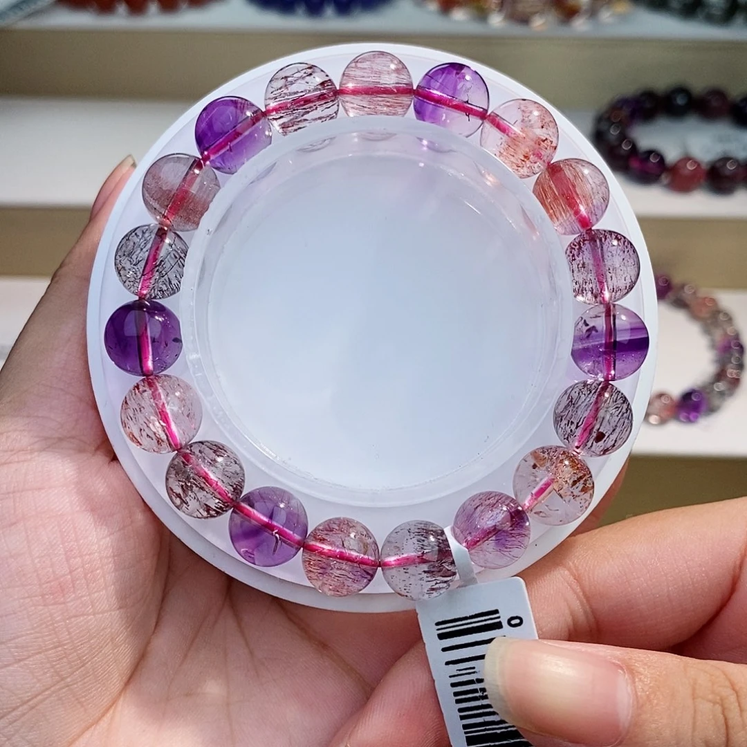 未镶嵌水晶手链黑加仑10