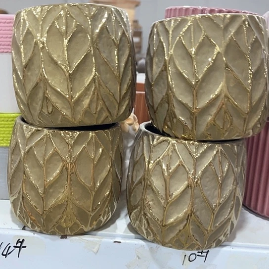多肉绿植陶瓷花盆9.9包邮