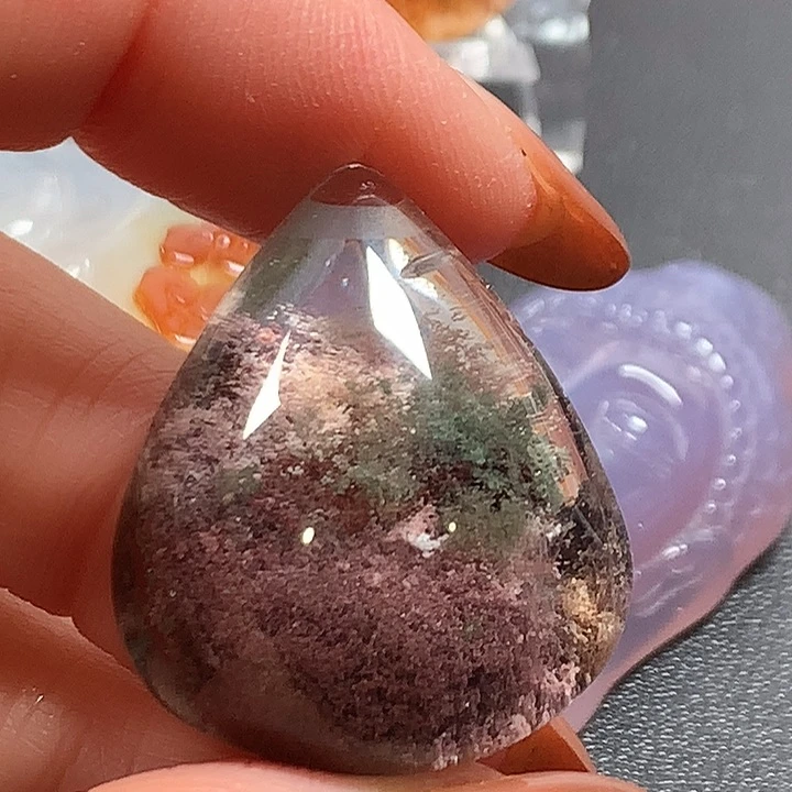 水晶吊坠(不含链)未镶嵌颖