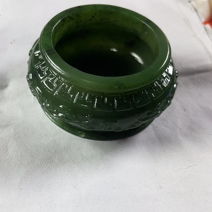 和田玉（碧玉）未镶嵌摆件