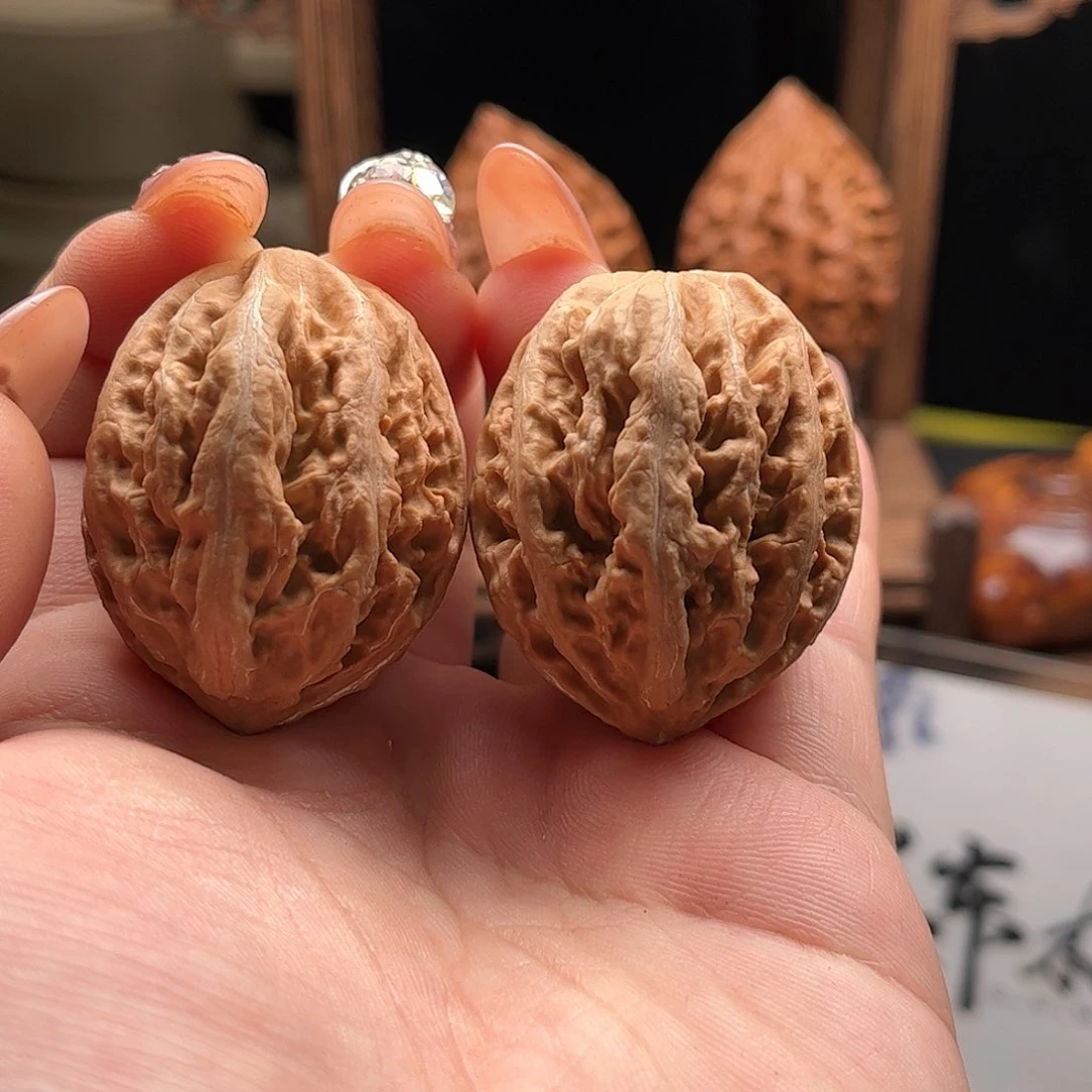 文玩核桃把件关东木子家楸大胖9