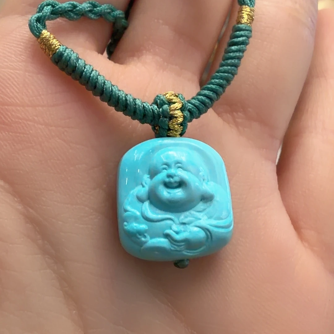 绿松石未镶嵌颈饰