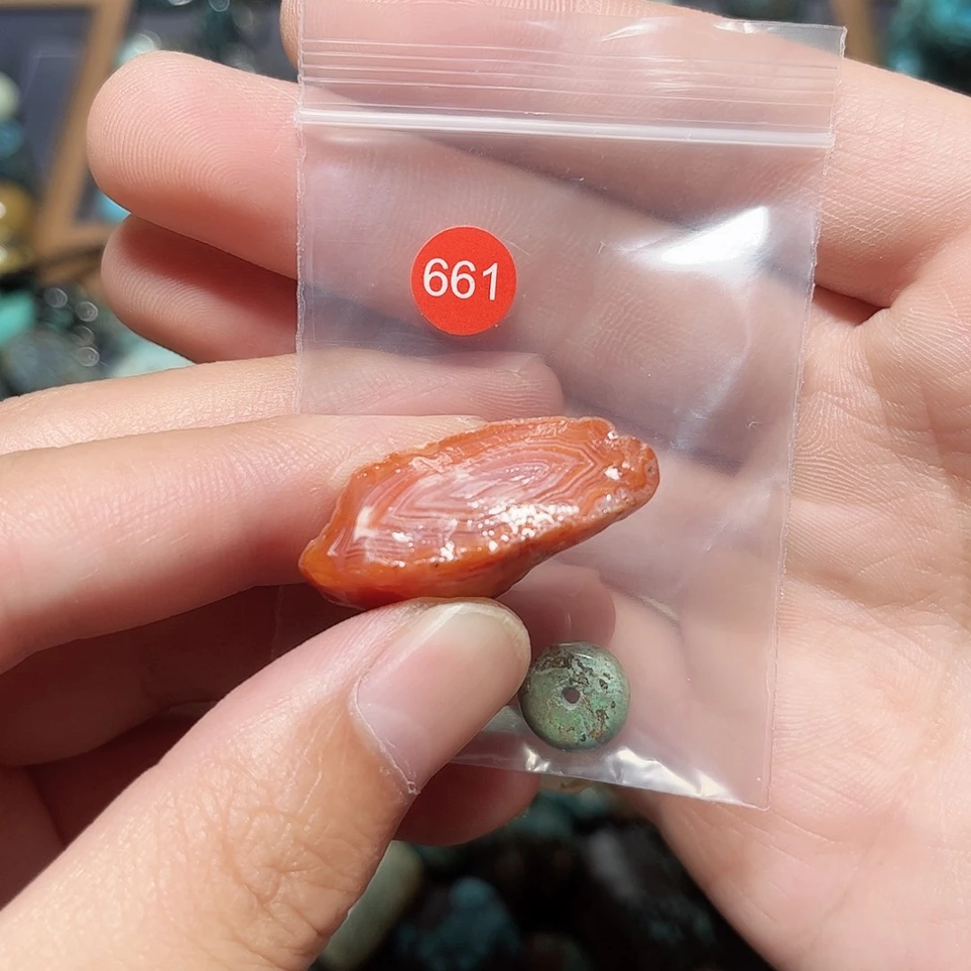 圣***代未镶嵌桶珠圆珠随形手串！！玛瑙/玉髓