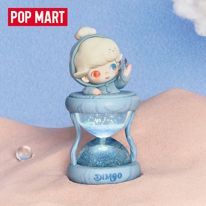 【潮玩商店拆盒】泡泡玛特DIMOO限定时光系列-发光沙漏水晶球盲盒